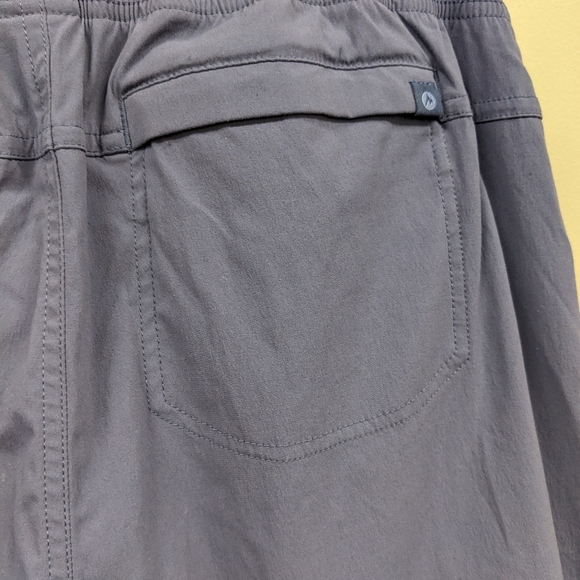 Marmot Hadley Convertible to Capri Monsoon Blue Hiking Pants Small - Picture 6 of 9